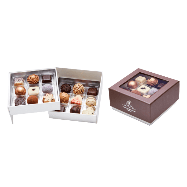 Aalborg Chokoladen - Klassisk chokoladeæske, 18 stk.