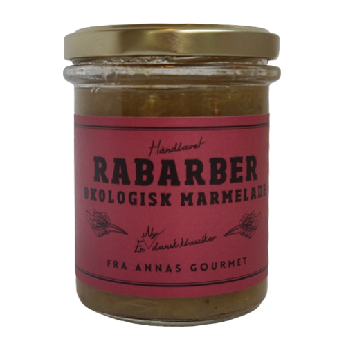 Økologisk Rabarber marmelade