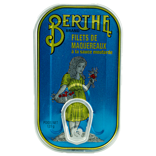 Berthe - Makrelfilet i sennepssauce