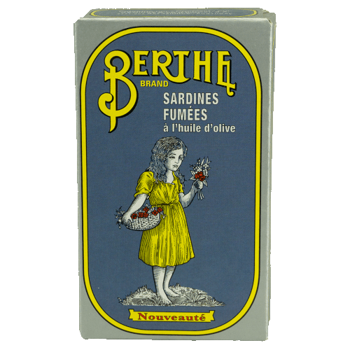 Berthe - Røgede sardiner i olivenolie