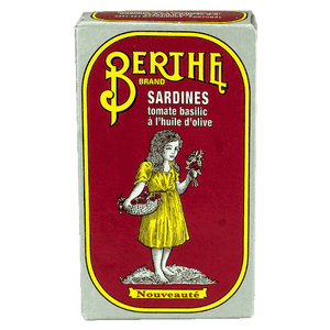 Berthe - Sardiner i tomatbasilicum og olivenolie