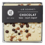 Lie Gourmet - Hvid chokolade med knas