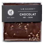 Lie Gourmet - Mørk chokolade med kakaonibs