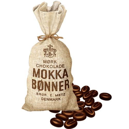 Mokkabønner, Mørk chokolade