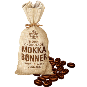 Mokkabønner, Mørk chokolade