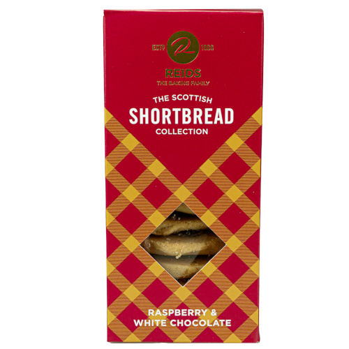 Scottish Shortbread - Rasberry and White Chocolate