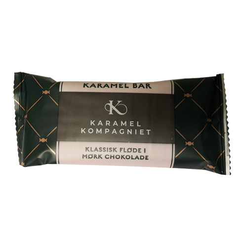 Karamel Kompagniet - Karamel Bar, Klassisk Fløde i mørk chokolade