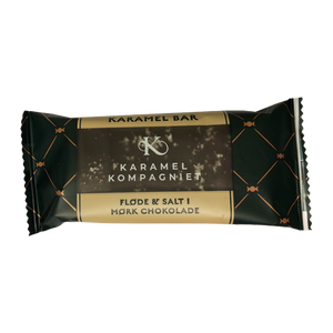 Karamel Kompagniet - Karamel Bar, Fløde & Salt i mørk chokolade