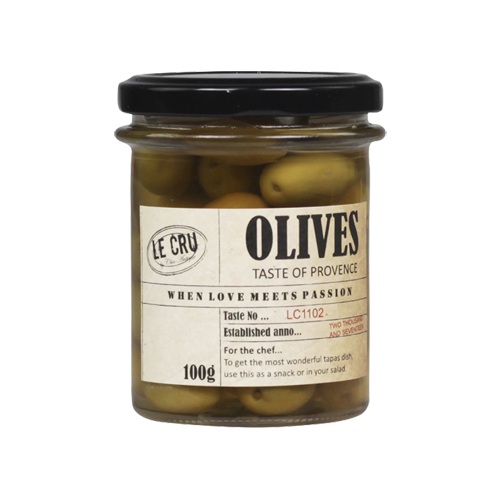 Grønne oliven fra Provence